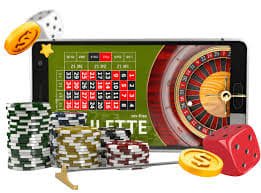 bmw77 live-dealer casino interface showing blackjack and roulette tables on a mobile screen